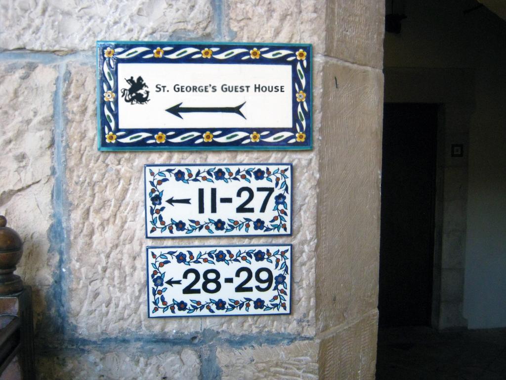 St. George’s Cathedral Pilgrim Guesthouse – Jerusalem Exterior foto